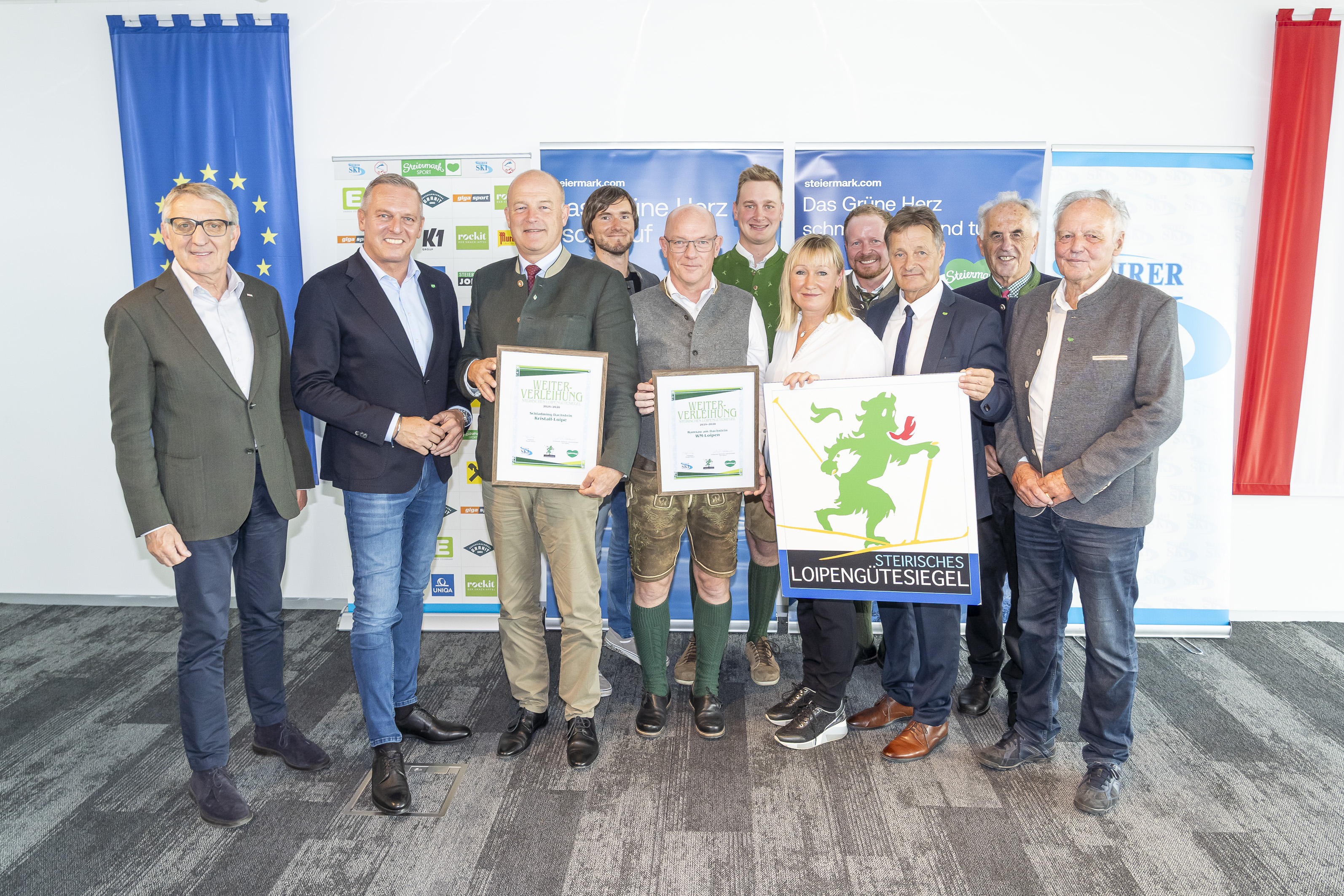 Loipengütesiegel wieder verliehen